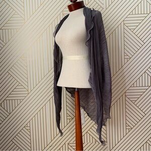 Chiffon crinkle cocoon Fairycore balletcore  boho bohemian open front XS - S